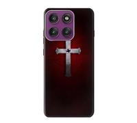 Christian Cross Funda Carcasa Case para Motorola Edge 60 Pro