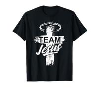 Christian Cross Religious Believe Team Jesus Christ Faith Camiseta