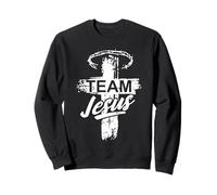 Christian Cross Religious Believe Team Jesus Christ Faith Sudadera