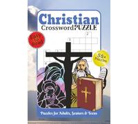Christian Crossword Puzzle: Puzzles for Adults, Seniors and Teens