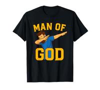 Christian Dad Dab Man of God Father’s Day Funny Men Camiseta
