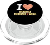 Christian Diciendo Que Amo a Jesús Te Ama Fe Mujeres Hombres PopSockets PopGrip para MagSafe