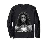 Christian Faith and Love T-Shirt Manga Larga