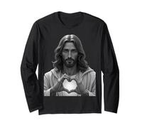 Christian Faith and Love T-Shirt Manga Larga