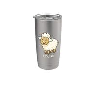 Christian Faith - Oveja perdida, ahora encontrada. Vaso térmico de acero inoxidable de doble pared