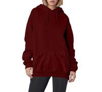 Christian Faith Over Fear - Sudaderas con capucha para mujer, con forro polar, diseño de Jesús y el país, Jesús salva Y2K con capucha y cordón gráfico de letras, Vino, S