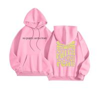 Christian Faith Over Fear - Sudaderas con capucha para mujer, diseño gráfico de Jesús, suéteres religiosos, holgados, para verano, playa, casual, otoño, mujer, God Trust In The Lord Plain Workou, rosa
