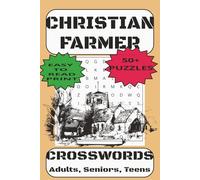 Christian Farmer Word Search Puzzle Book: Word Searches with Easy to Read Print for Farmers, Farm Workers, Farming Women and more | 6x9 inches |110 ... vacations, birthdays, free time and more