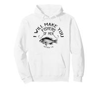 Christian Fisherman, Te Haré Pescadores De Hombres, KJV Sudadera con Capucha
