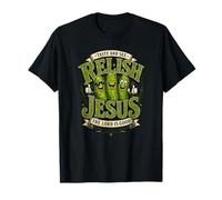 Christian Food Juego de Palabras Fe Humor Inspirador Sabor y Ver Camiseta
