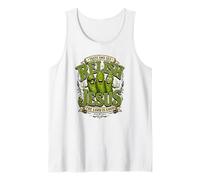 Christian Food Juego de Palabras Fe Humor Inspirador Sabor y Ver Camiseta sin Mangas