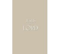 Christian Gifts | Jesus Is Lord: Inspirational Bible Verse Notebook Diary | Religious Journal for Men, Women, Teens and Girls with Scripture Quote ... Sermon Notes, Prayer, Compact Handy Size