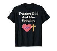 Christian Girl Delulu Era Gen Z Fe Humor Plan de Dios Camiseta