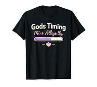 Christian Girl Delulu Era Gen Z Fe Humor Plan de Dios Camiseta