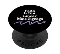 Christian Girl Delulu Era Gen Z Fe Humor Plan de Dios PopSockets PopGrip Adhesivo
