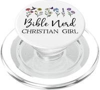 Christian Girls Nerd Bible Study Scripture Pastor God Jesus PopSockets PopGrip para MagSafe