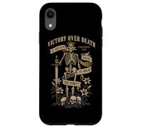 Christian gótico Vintage Esqueleto corintios 15:55 Carcasa para iPhone XR
