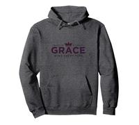 Christian Grace GANA Cada Vez Corona inspiradora Sudadera con Capucha, Unisex para Adultos, Jaspeado Oscuro, XL