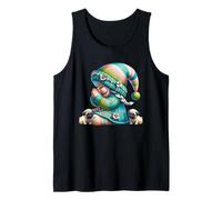 Christian Grandma Gnome With Praying Hands For Women Pug Mom Camiseta sin Mangas