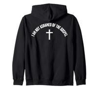 Christian I Am Not Ashamed Of The Gospel Sudadera con Capucha