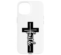 Christian Inspirational Phone Case - Jesus Cross And Faith Carcasa para iPhone 15