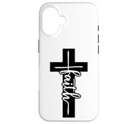 Christian Inspirational Phone Case - Jesus Cross and Faith Carcasa para iPhone 16