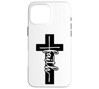 Christian Inspirational Phone Case - Jesus Cross and Faith Carcasa para iPhone 16 Pro MAX
