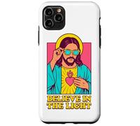 Christian Jesus Believe In The Light Anime Pop Art Blanco Carcasa para iPhone 11 Pro MAX