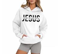 Christian Jesus The Way The Truth and The Life - Sudaderas con capucha para mujer, estilo informal, con capucha, ropa religiosa, cómoda, gráfica, con letras gráficas, a la moda, ligera, Fe Dios