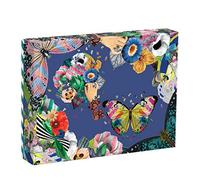 Galison Set de rompecabezas Christian Lacroix Heritage Collection Frivolités – 2 piezas con forma