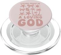 Christian Living Prueba de un Dios Amoroso Playa Verano PopSockets PopGrip para MagSafe