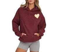 Christian Love Like Jesus - Sudaderas con capucha para mujer, estilo gótico, con letras gráficas, lindas sudaderas casuales Y2K divertidas con texto en inglés "I Love Jesus Religious College", ajuste