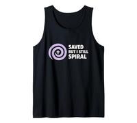 Christian Meme Humor Gen Z Jesús Salvado todavía en línea Camiseta sin Mangas