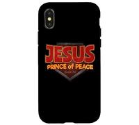 Christian Men Jesus Prince of Peace Mighty Counselor Carcasa para iPhone X/XS