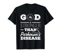 Christian Mi Dios es más Fuerte Que la Conciencia de Parkinson Camiseta