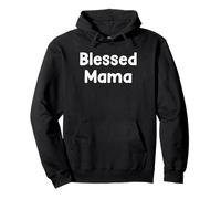 Christian Mom Faith Phrase Grace Strength Inspired Design Sudadera con Capucha