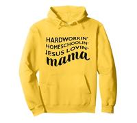 Christian Mom - Trabajadora educando en casa a Jesús amando a mamá Sudadera con Capucha