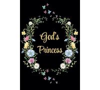 Christian Notebook, Christian Art Gift, Prayer Journal, Diary for women, God's princess