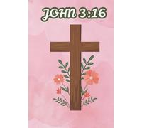 Christian Notebook for Women, Girls & Teens - Pink Hardcover Journal with "For God So Loved the World" - 100 Lined Pages for Prayer, Bible Study, ... for Women: Inspirational Religious Notebook