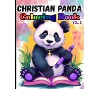 Christian Panda Coloring Book Vol 2