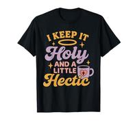 Christian Petty Oró Fe Humor Sass God Knows Me Camiseta