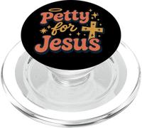 Christian Petty Oró Fe Humor Sass God Knows Me PopSockets PopGrip para MagSafe