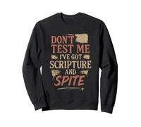 Christian Petty Oró Fe Humor Sass God Knows Me Sudadera