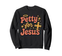 Christian Petty Oró Fe Humor Sass God Knows Me Sudadera