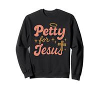 Christian Petty Oró Fe Humor Sass God Knows Me Sudadera