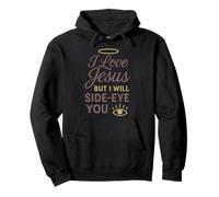 Christian Petty Oró Fe Humor Sass God Knows Me Sudadera con Capucha
