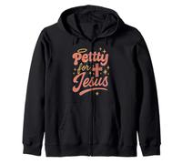 Christian Petty Oró Fe Humor Sass God Knows Me Sudadera con Capucha