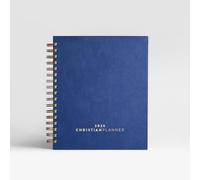 Christian Planner 2024 | Diario bíblico y libro de gratitud de 7 x 10 pulgadas encuadernado en espiral con papel ecológico certificado FSC | Organizador mensual, semanal y diario, perfecto para