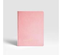 Christian Planner - Diario bíblico 2024 y diario de gratitud para hombres y mujeres, diario de cuero vegano de tapa dura con papel grueso que no se corre, organizador de mes, semana y diario (rosa