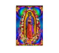 Christian Poster Holy Beauty Virgin Mary Wall Art Poster Kunst-Posters, Lienzo, Impresiones artísticas de pared, regalos, Foto, Imagen, Pinturas, Decoración de habitaciones, Decoración del hogar 60 x